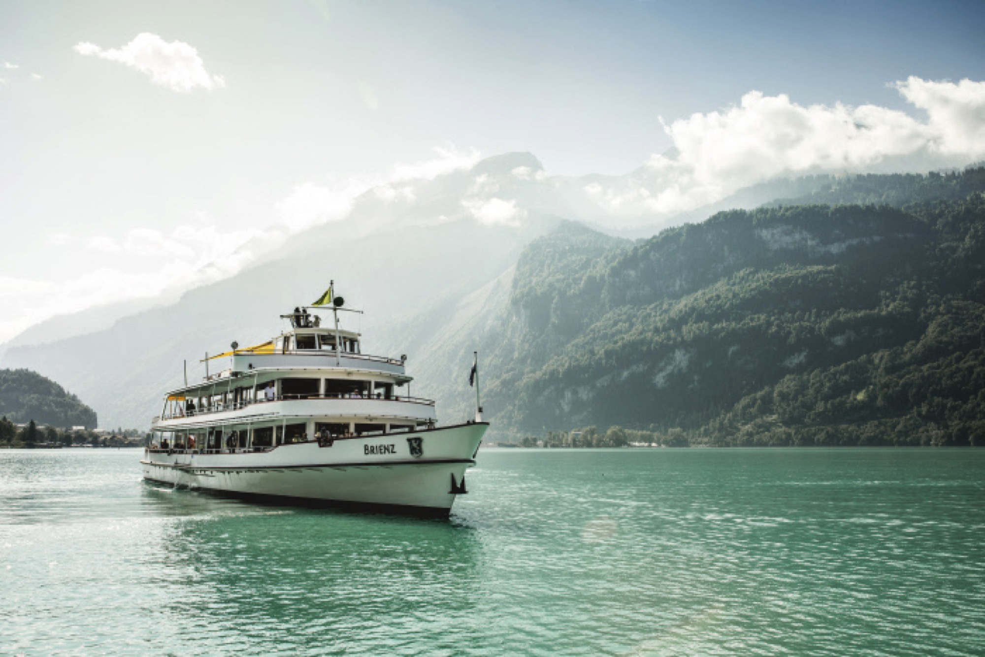 Switzerland Summer: Brienz, Schifffahrt